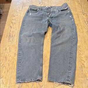 Agolde Light Blue Relaxed Fit Jeans